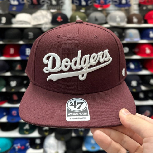 LA Dodgers MLB Snapback | '47 Brand Captain Adjustable Cap | Color Options