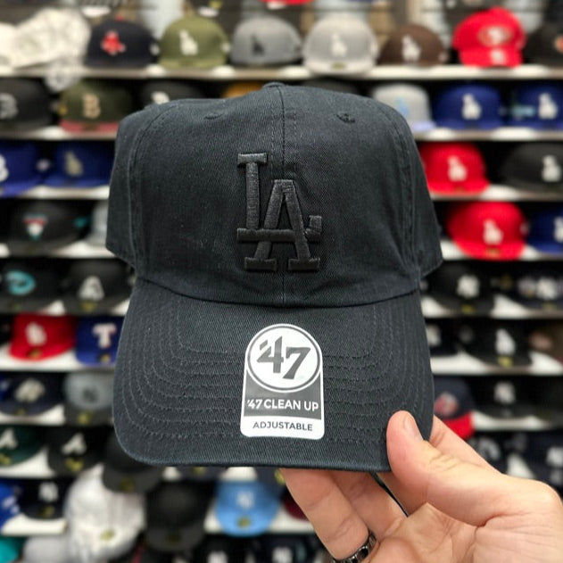 LA Dodgers MLB Dad Cap '47 Brand Clean Up Adjustable Curve Hat Color Options