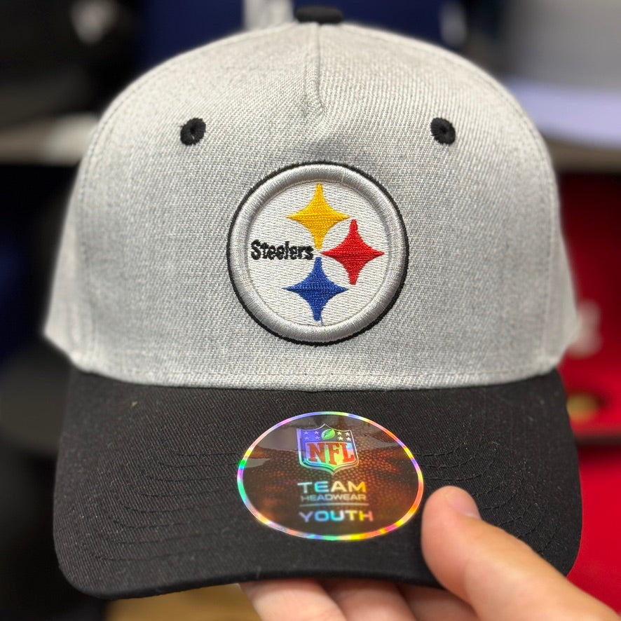 Youth Pittsburgh Steelers Officially Licensed Snapback | Two Tone