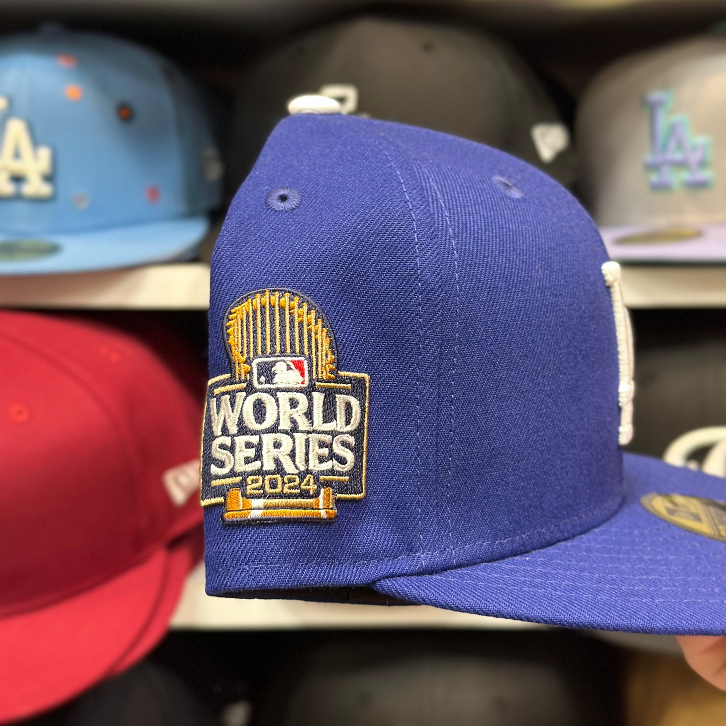 New Era Los Angeles Dodgers '2024 World Series' 59FIFTY Fitted Hat | Blue