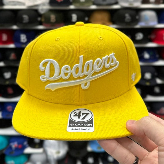 LA Dodgers MLB Snapback | '47 Brand Captain Adjustable Cap | Color Options