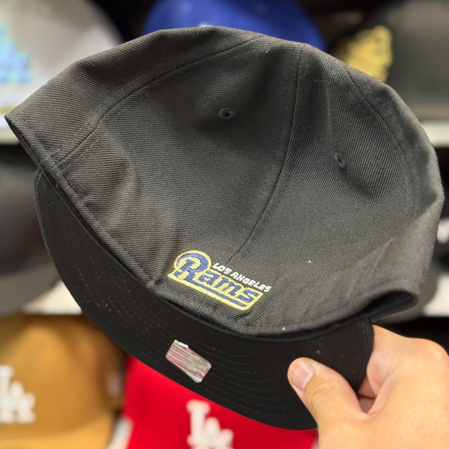New Era Los Angeles Rams 59FIFTY Fitted Hat | Black