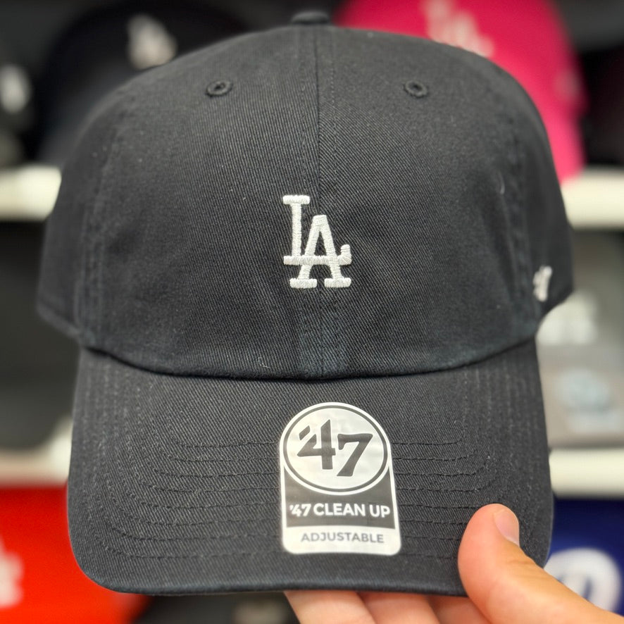 Los Angeles Dodgers 'Mini Logo' Dad Cap '47 Brand Black
