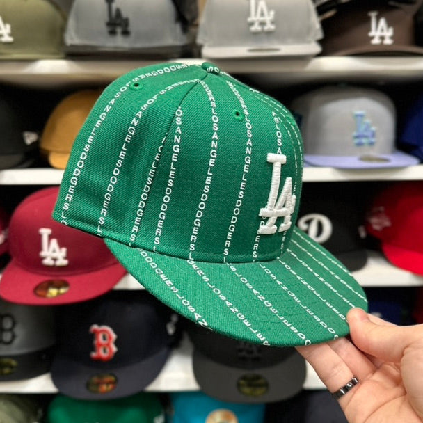 New Era Los Angeles Dodgers Matrix 59FIFTY Fitted Hat | Green