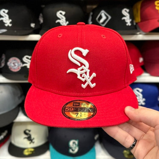 Chicago White Sox MLB Fitted Cap | New Era 59FIFTY Sized Cap | Blue