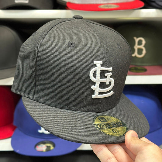 New Era St. Louis Cardinals 59FIFTY Fitted Hat Black