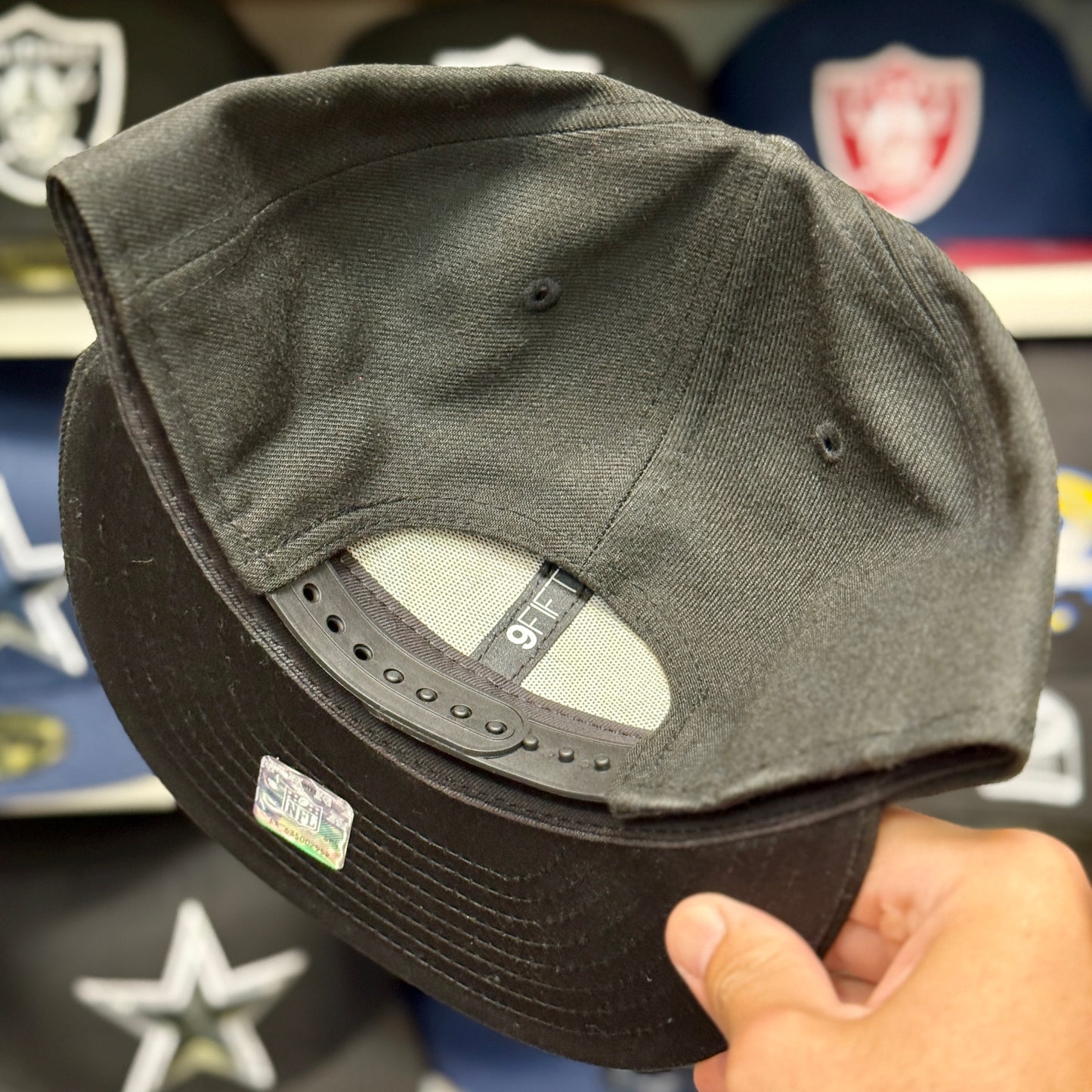 New Era Pittsburgh Steelers 'Large Logo' 9FIFTY Snapback Black