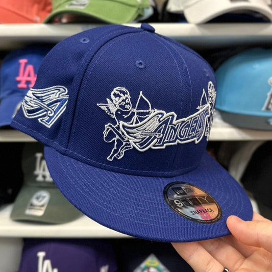 New Era Los Angeles Angels 'Dual Angels' Blue/White 9FIFTY Snapback