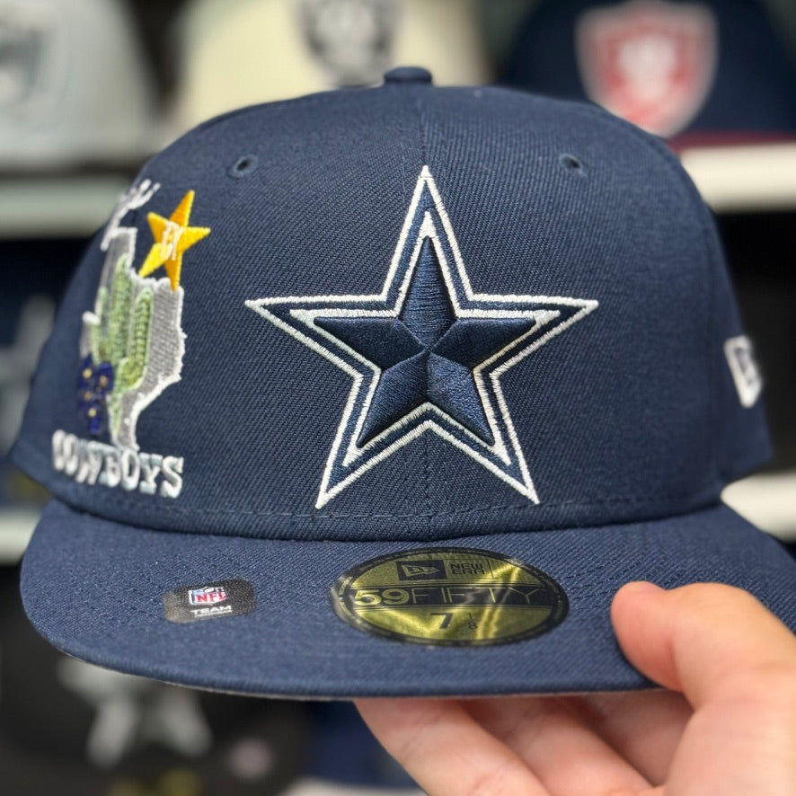 New Era Dallas Cowboys 'Dallas Identity' 59FIFTY Fitted Hat | Navy
