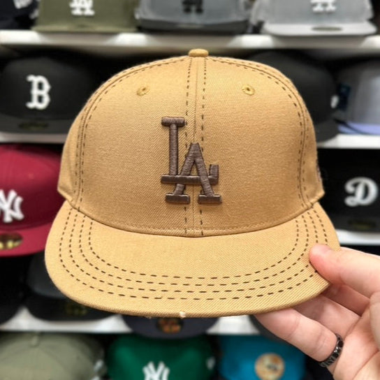 New Era Los Angeles Dodgers Vintage 59FIFTY Fitted Hat Tan