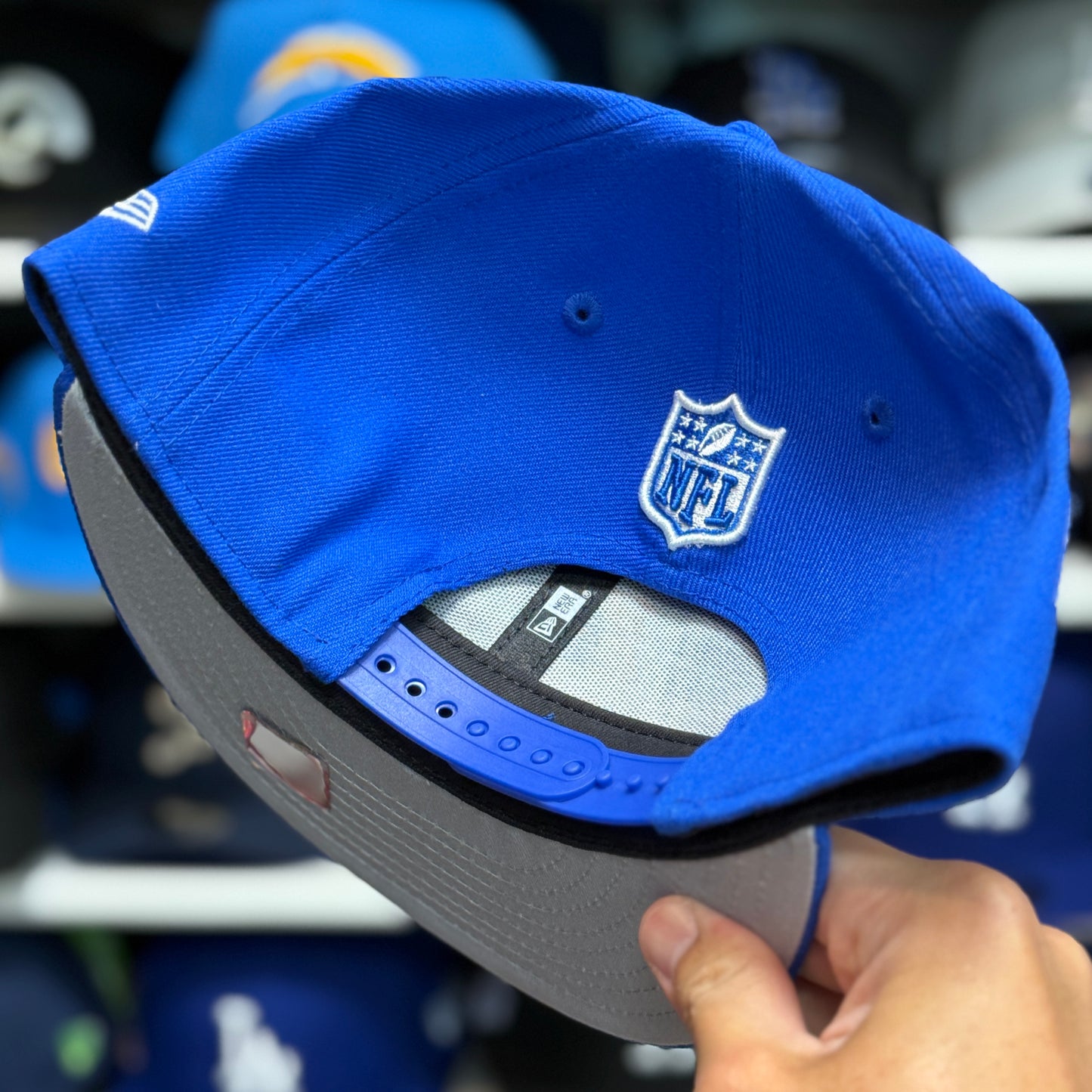 New Era Los Angeles Rams 'Rams House' 9FIFTY Snapback Blue