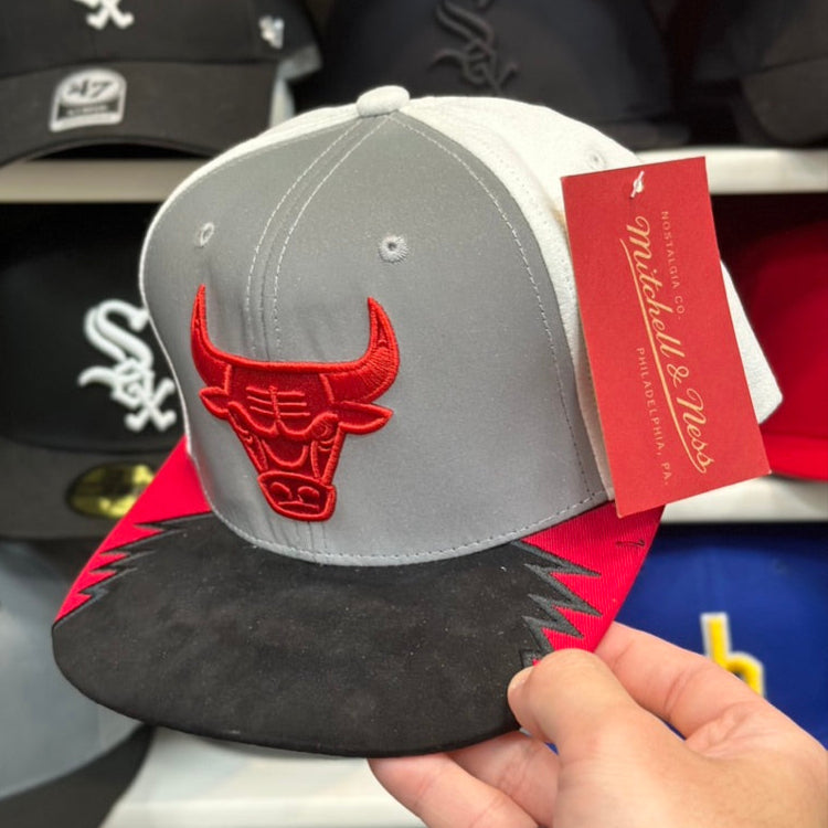 Chicago Bulls Multi Texture Snapback | Mitchell & Ness Original Fit | RARE