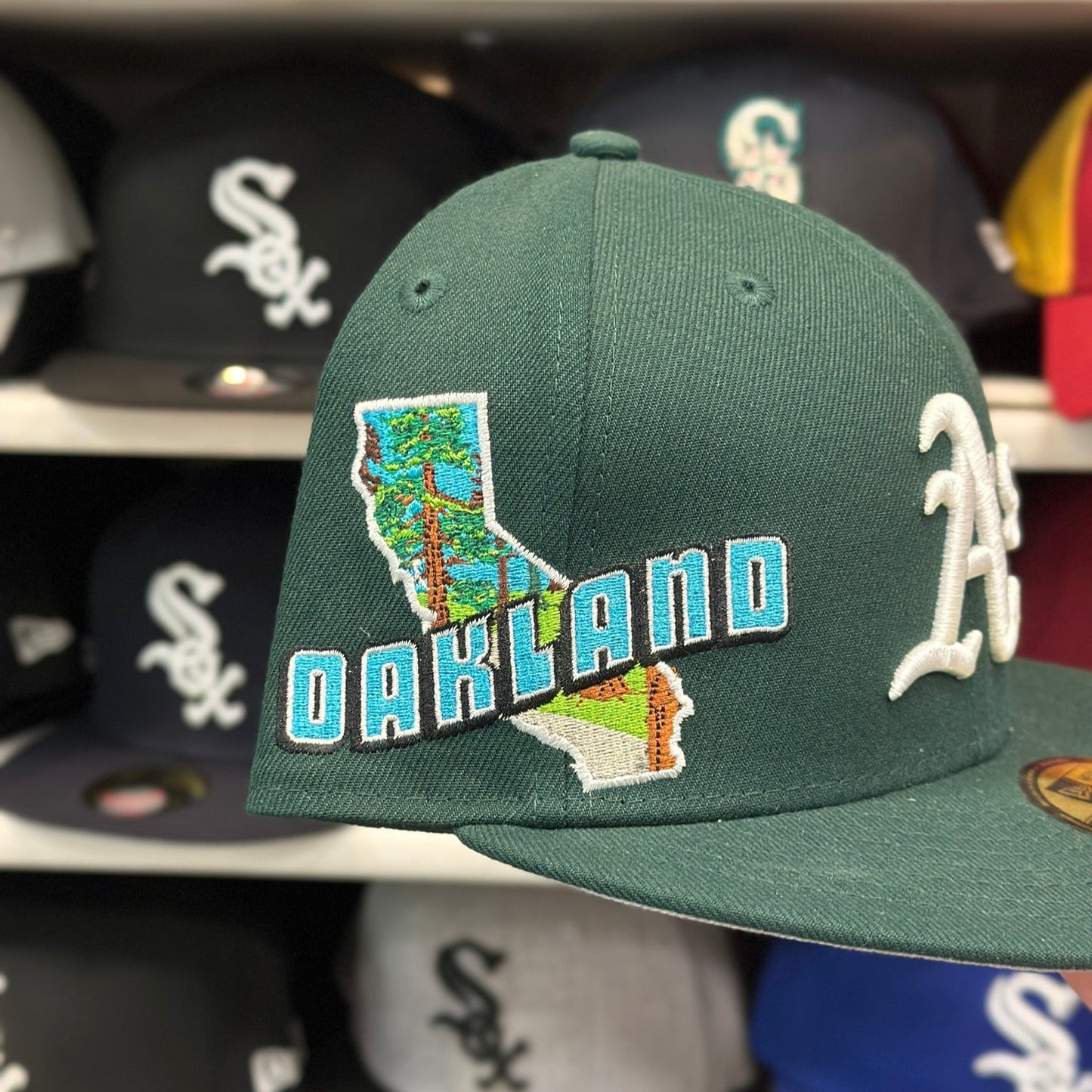 Oakland Athletics MLB Oakland State | New Era 59FIFTY Fitted | Green