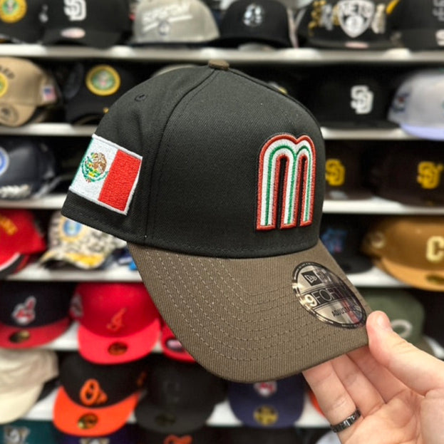Mexico WBC World Baseball Classic | New Era 9FIFTY A-Frame Snapback | Black/Brown
