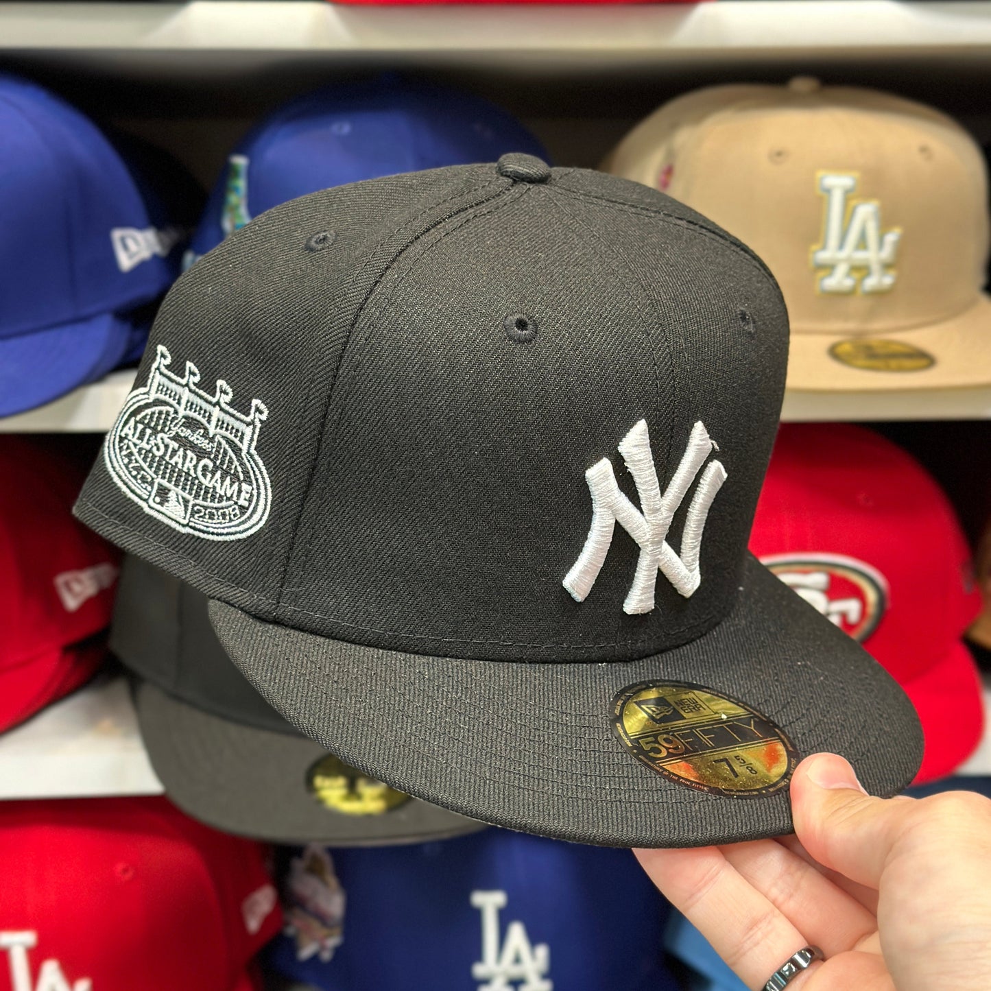 New York Yankees MLB '2008 All Star Game' Patch | New Era 59FIFTY Fitted Cap | Black