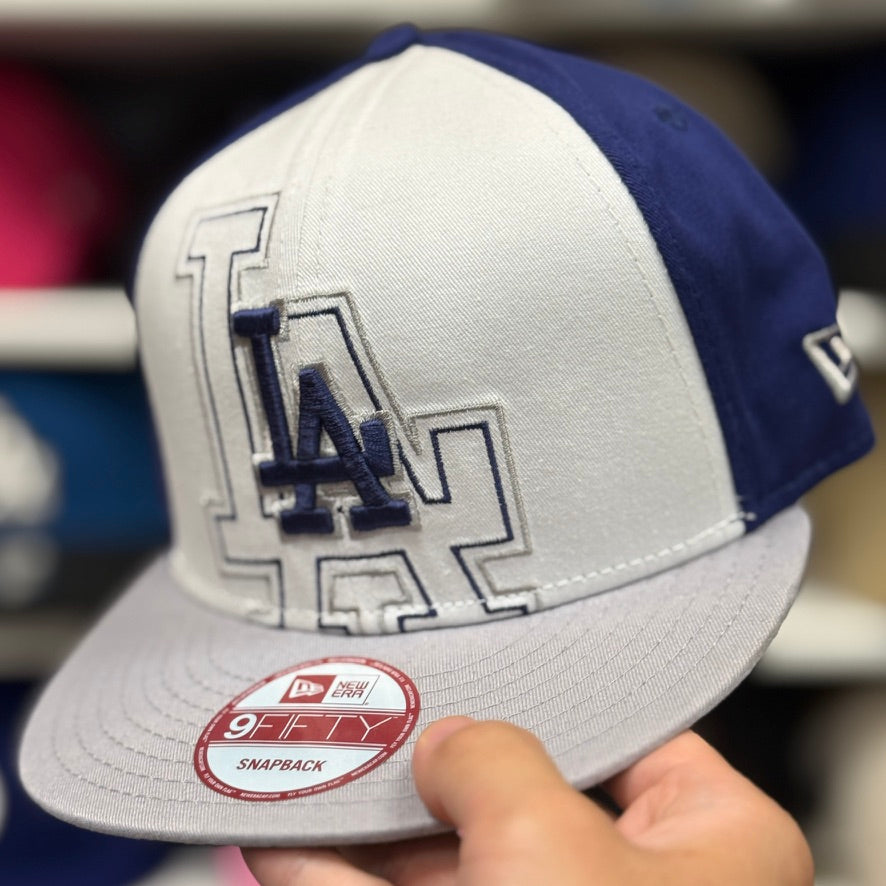New Era Los Angeles Dodgers 9FIFTY Snapback White/Gray