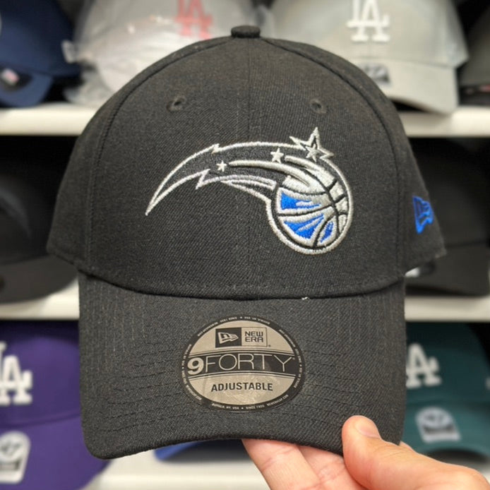 Orlando Magic NBA Ball Cap New Era 9FORTY Adjustable Velcro Strap Black
