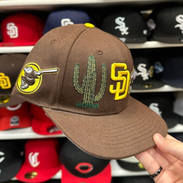 San Diego Padres 'SD Theme' Pro Standard Snapback Brown