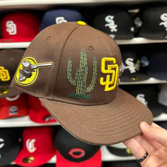 San Diego Padres 'SD Theme' Pro Standard Snapback Brown