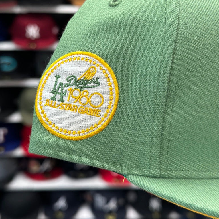 LA Dodgers MLB Snapback | '47 Brand Captain Adjustable Cap | Pale Green