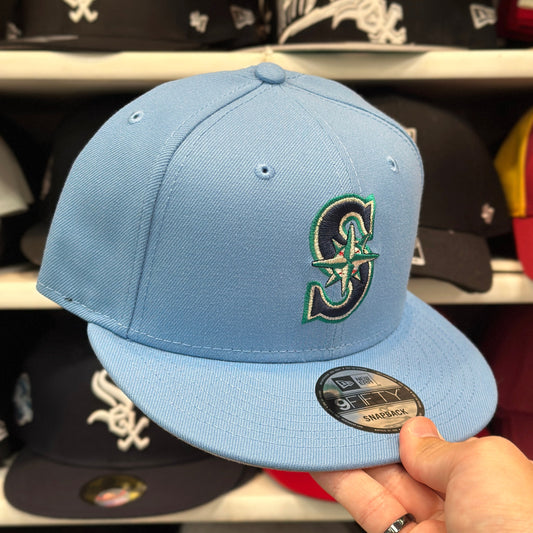 New Era Seattle Mariners Baby Blue 9FIFTY Snapback