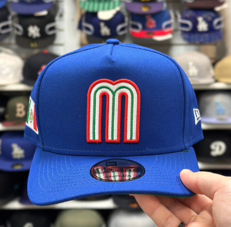 Mexico WBC World Baseball Classic | New Era 9FIFTY A-Frame Snapback | Blue