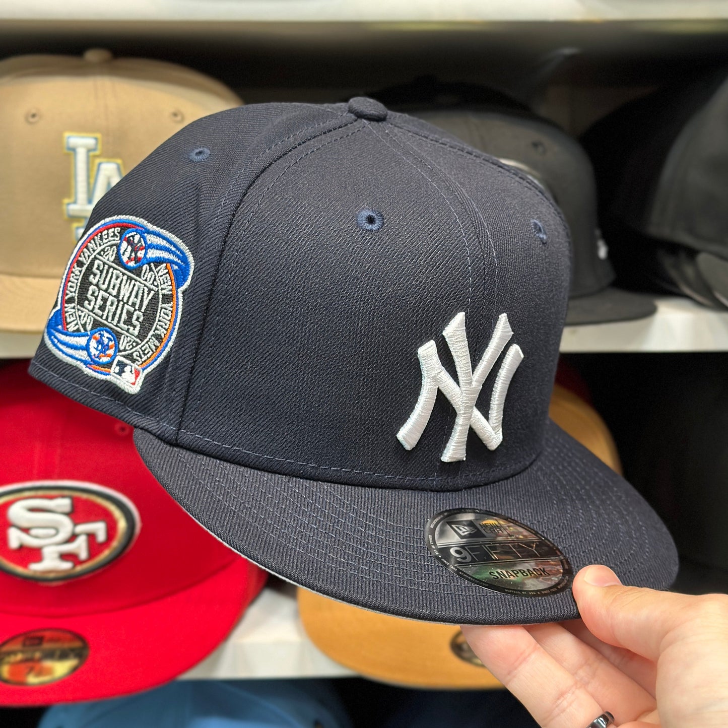 New York Yankees MLB 'Subway Series' | New Era 9FIFTY Snapback | Navy