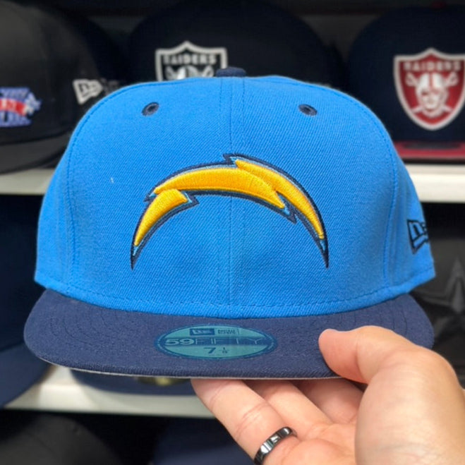New Era 59FIFTY LA Chargers NFL Fitted Hat Sized Cap Blue/Navy