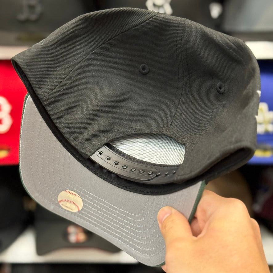 New Era Texas Rangers '1994 2019 Final Season' A-Frame Black/Green 9FIFTY Snapback - Product Image