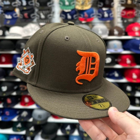 New Era Detroit Tigers 'Forbes Field World Series' 59FIFTY Fitted Hat | Olive