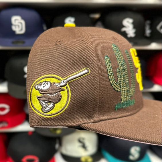 Pro Standard San Diego Padres SD Theme Snapback Brown