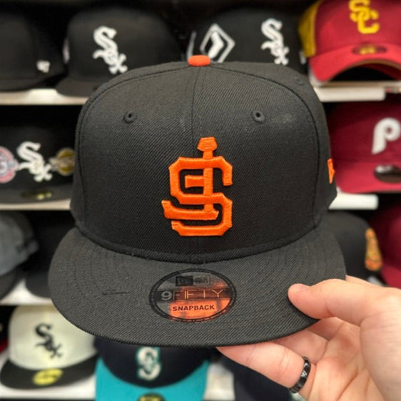 San Francisco Giants MLB Upside Down Reverse Logo | New Era 9FIFTY Snapback | Black