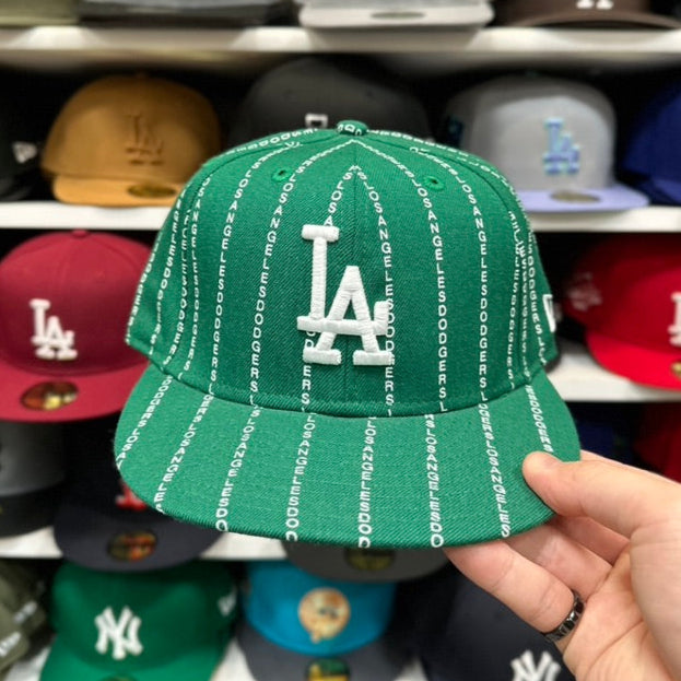 New Era Los Angeles Dodgers Matrix 59FIFTY Fitted Hat | Green
