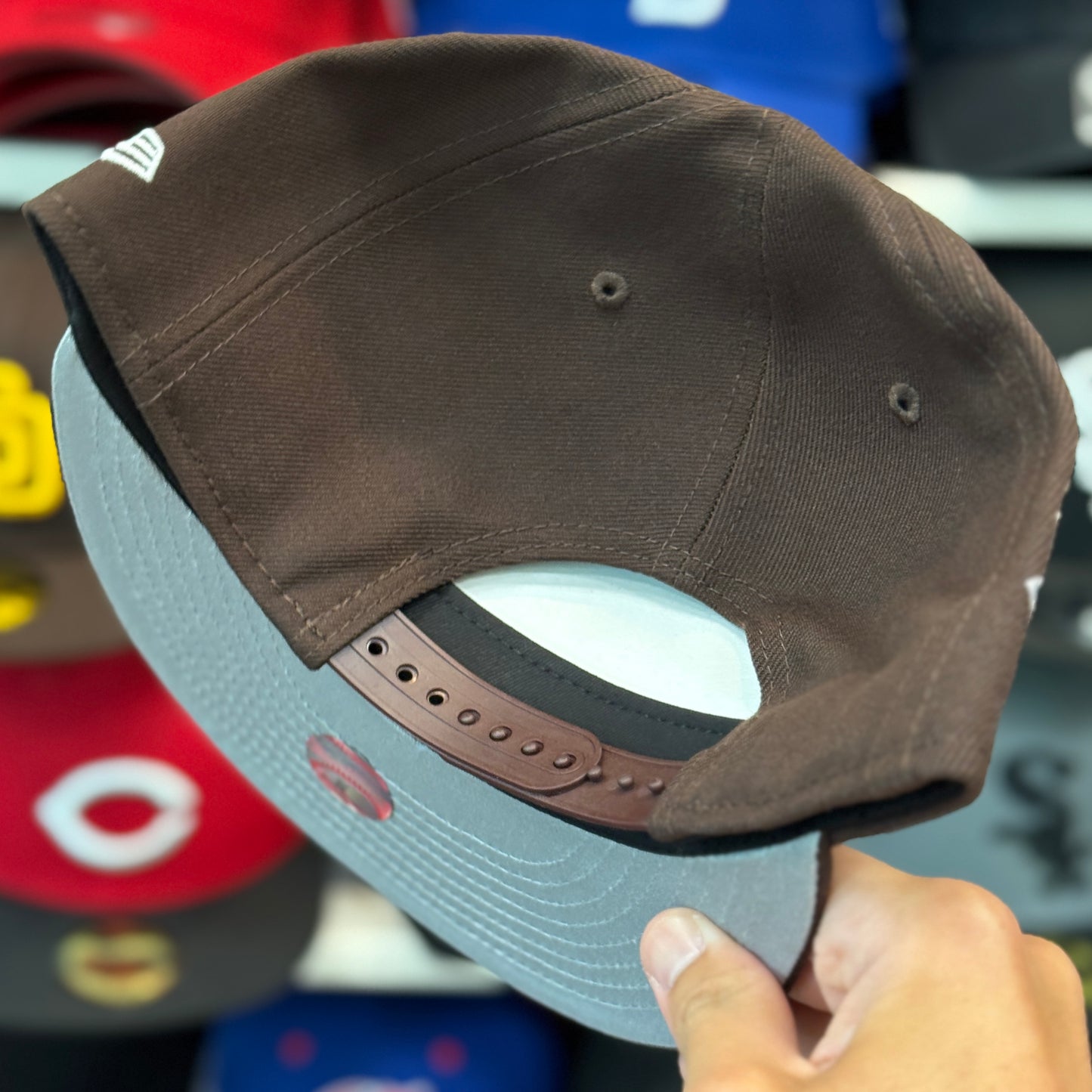New Era San Diego Padres 'All Star Game' 9FIFTY Snapback Brown