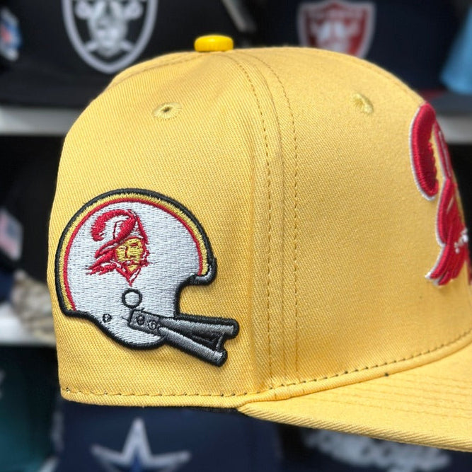 Pro Standard Tampa Bay Buccaneers Series Patch Snapback Mustard