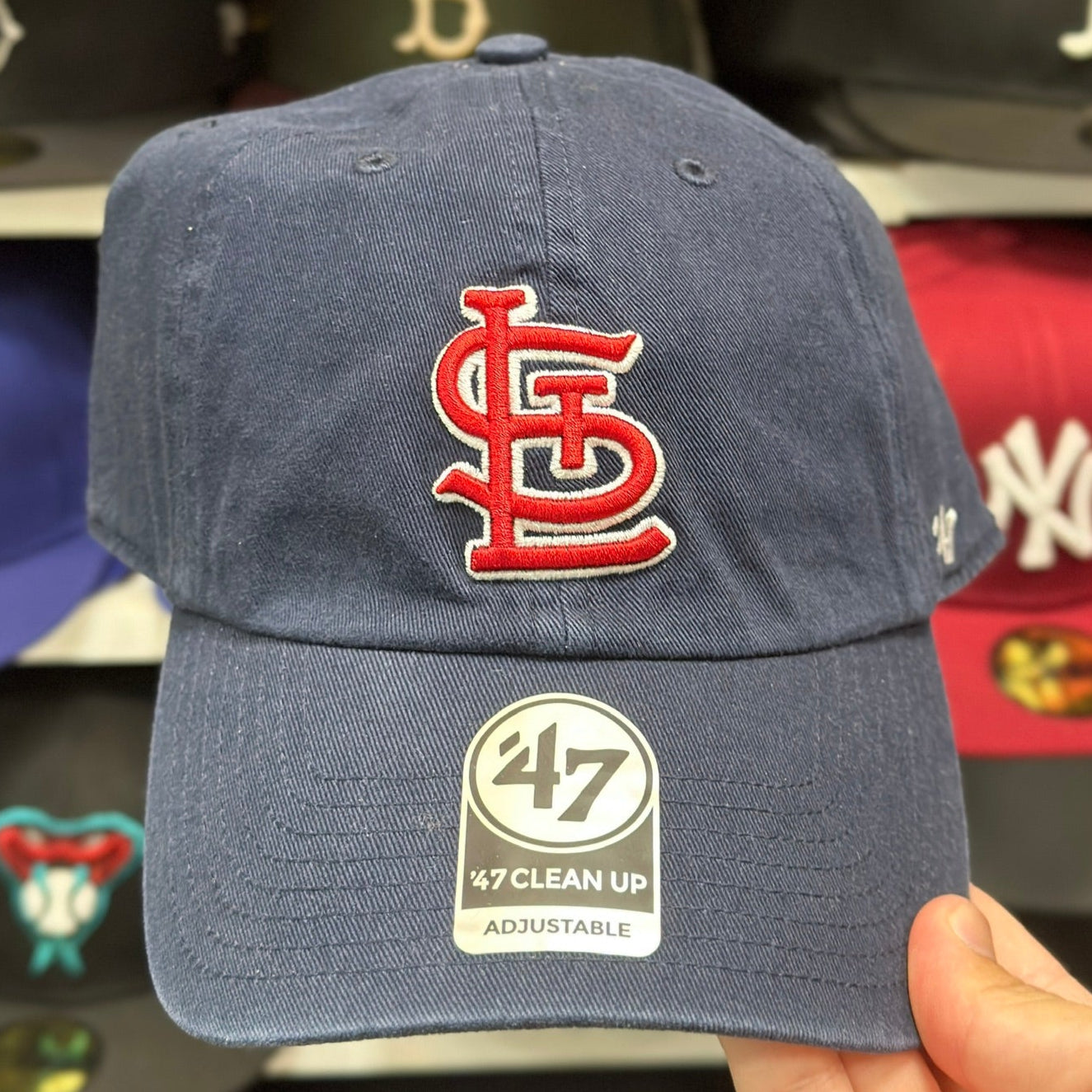 St. Louis Cardinals Dad Cap '47 Brand Navy