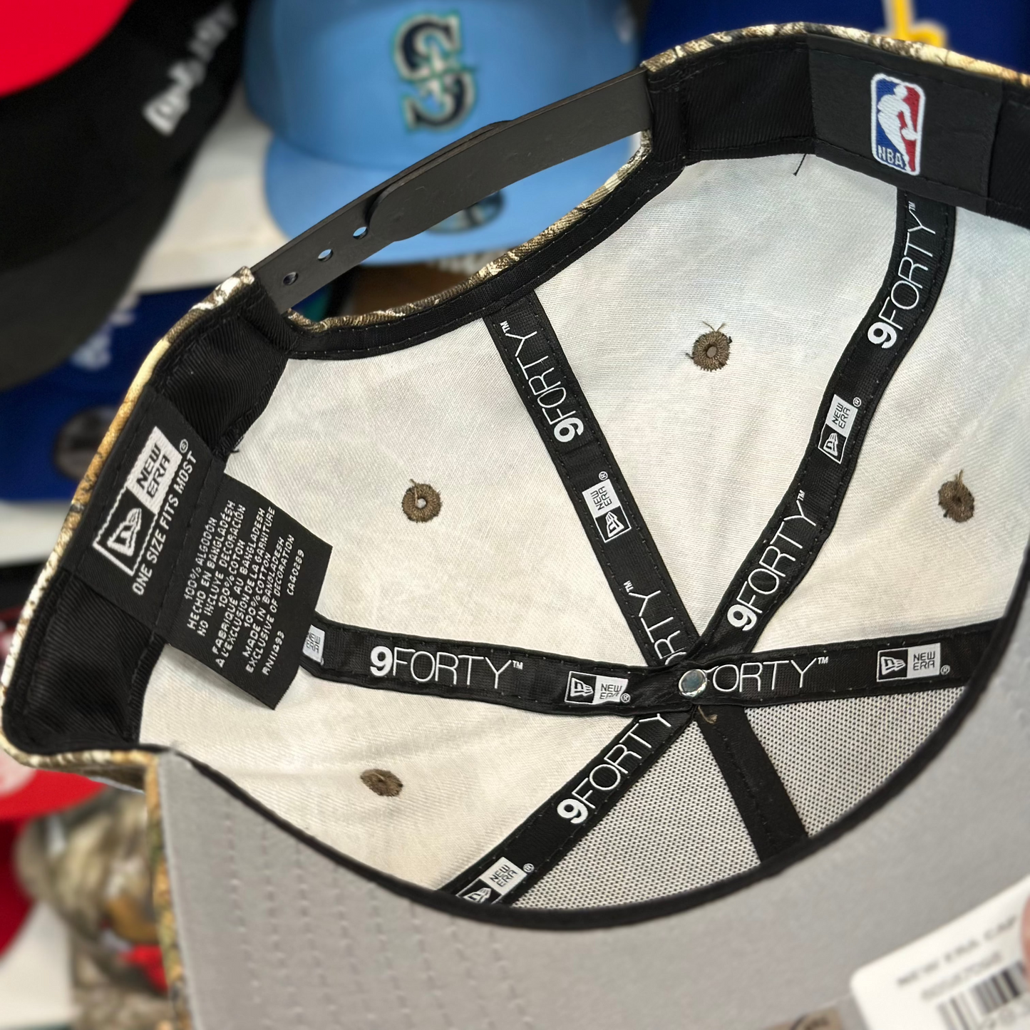 New Era Chicago Bulls A-Frame 9FORTY Snapback Real Tree Camo
