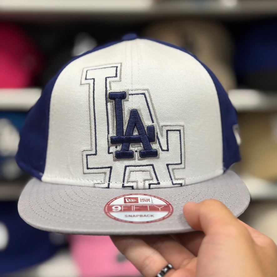 New Era Los Angeles Dodgers 9FIFTY Snapback White/Gray