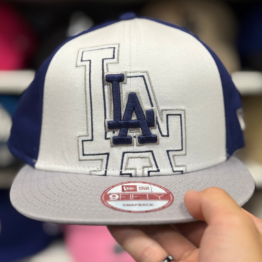 New Era Los Angeles Dodgers 9FIFTY Snapback White/Gray