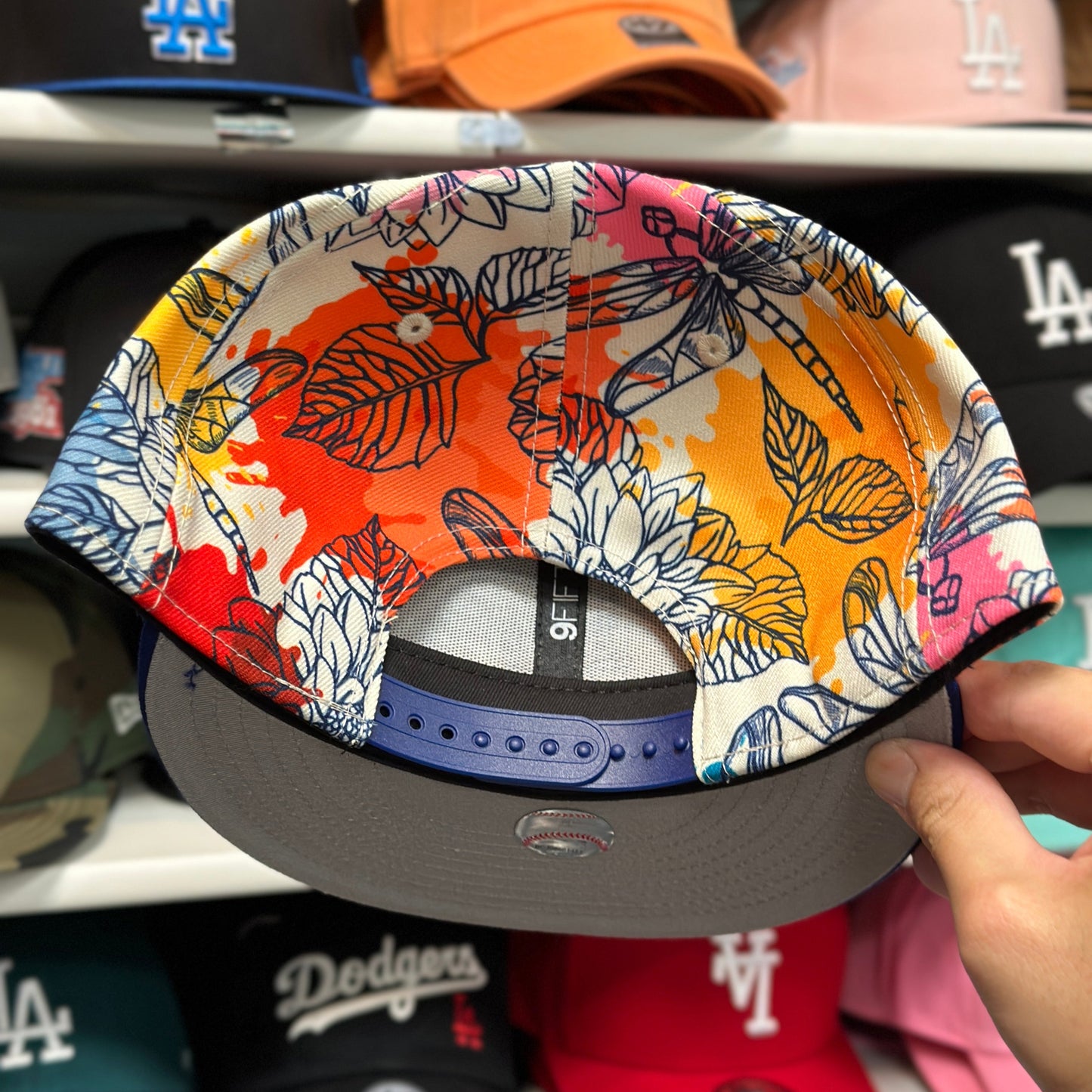 New Era 9FIFTY LA Dodgers MLB 'Sprint Training' Snapback Multicolor