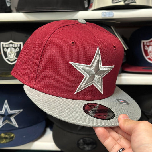 New Era Dallas Cowboys Maroon/Silver 9FIFTY Snapback