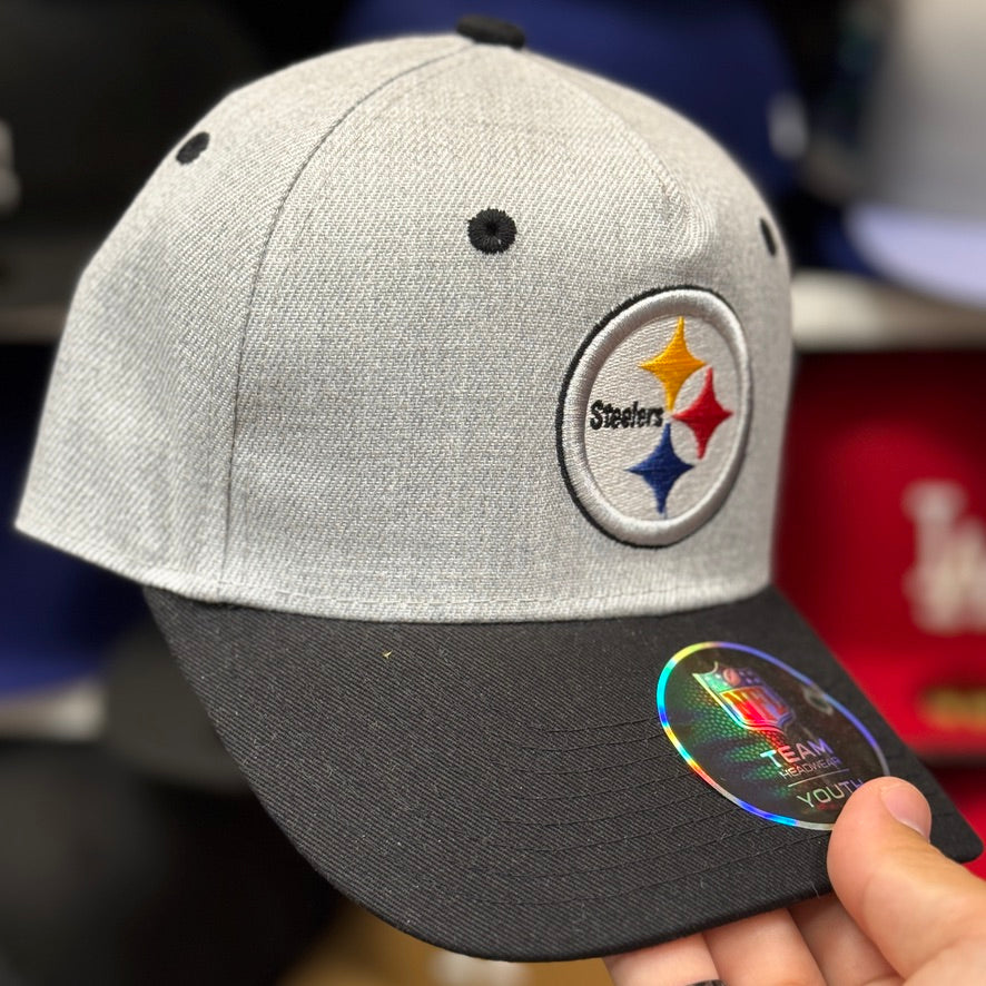 Youth Pittsburgh Steelers Officially Licensed Snapback | Two Tone