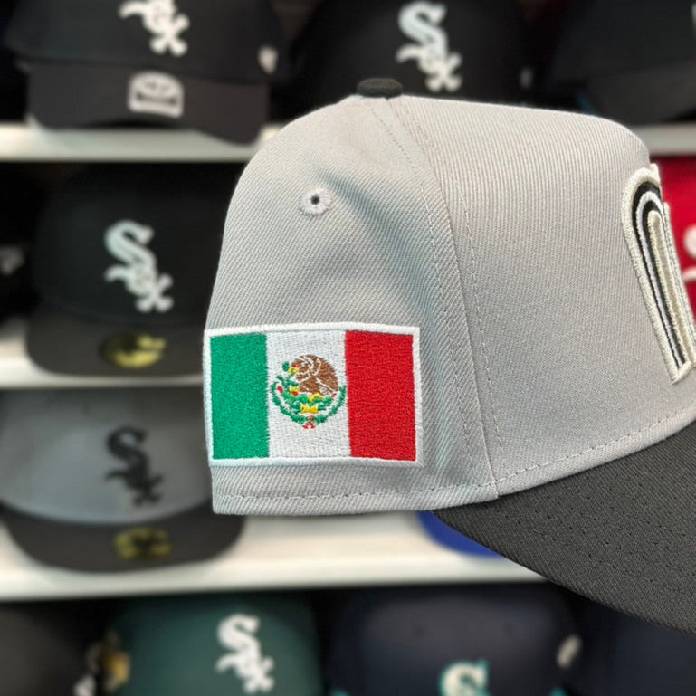 New Era Mexico M 'World Baseball Classic' A-Frame Gray/Black 9FIFTY Snapback