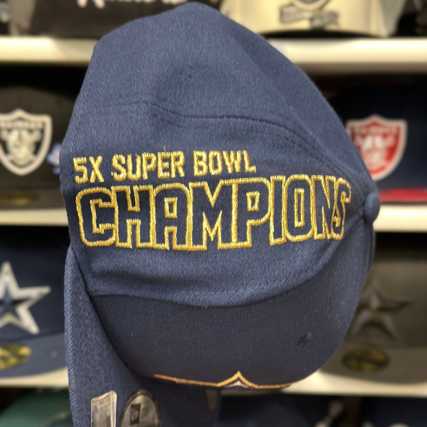 New Era Dallas Cowboys '5x Super Bowl Champion' Navy 9FIFTY Snapback