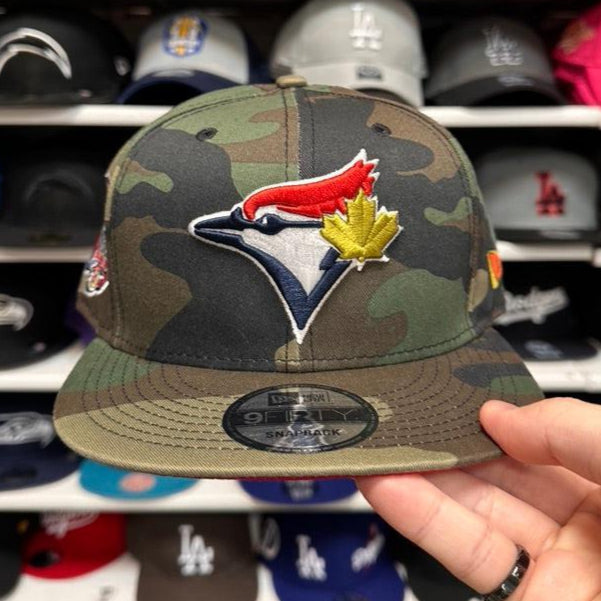 New Era Toronto Blue Jays '30th Season Patch' Camouflage 9FIFTY Snapback