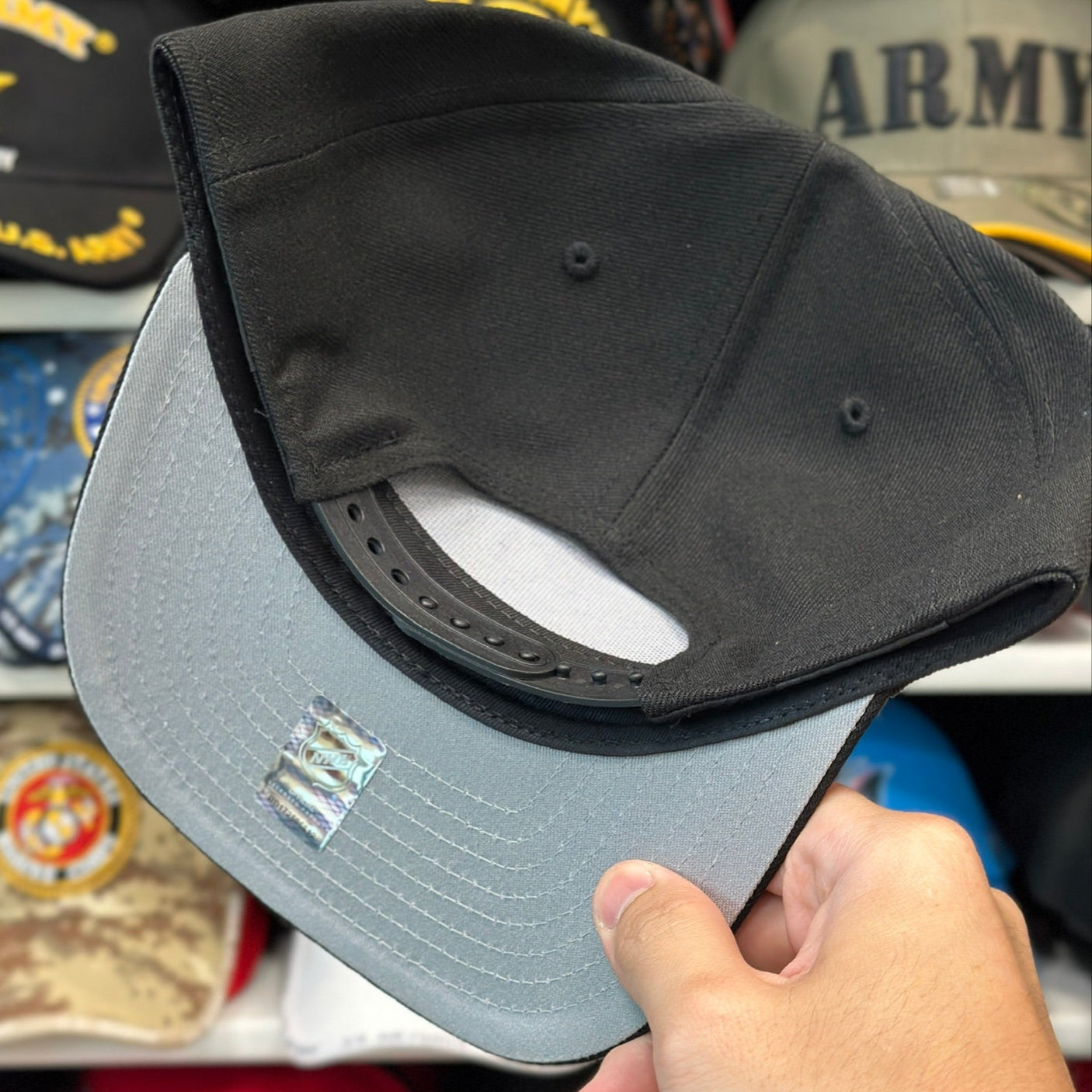 New Era Anaheim Ducks A-Frame 9FIFTY Snapback Black