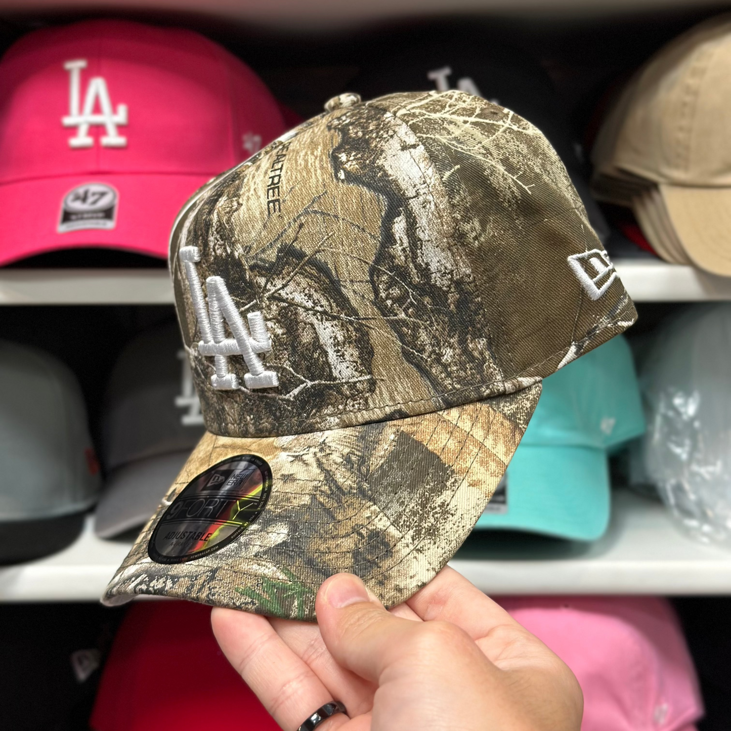 New Era Los Angeles Dodgers 'Realtree Edition' A-Frame Camouflage 9FORTY Snapback