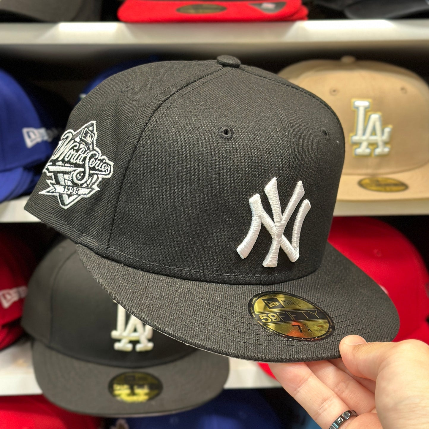 New York Yankees MLB World Series | New Era 59FIFTY Fitted Cap | Black