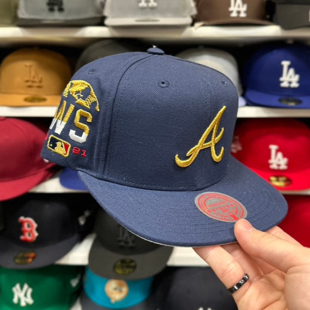 Mitchell & Ness Atlanta Braves MLB World Series Snapback Navy