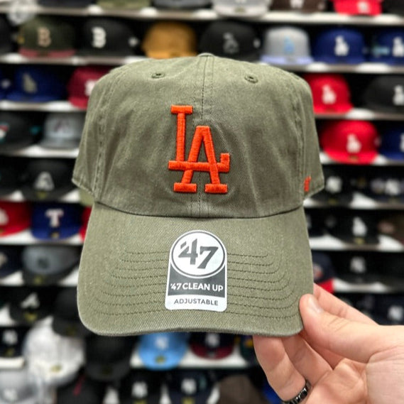 LA Dodgers MLB Dad Cap '47 Brand Clean Up Adjustable Curve Hat Color Options